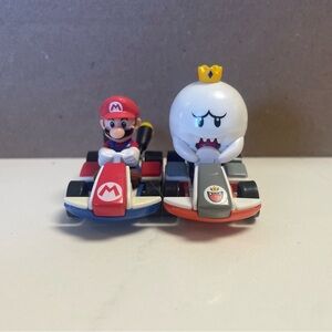 K Hot Wheels Mario Kart Rainbow Raceway Mario & King Boo New From Set Box